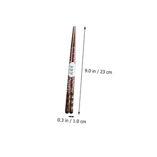 Foto 2 | Foto 2 | Palillos Feltechelectr De Madera Puntiaguda, 3 Pares, Con Estampado De Cerezas - Venta Internacional.