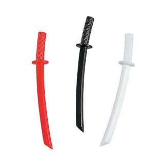 Foto 1 | Foto 1 | Espada Ninja Food Picks Fun Express, 72 Piezas, Rojo/blanco/negro - Venta Internacional.