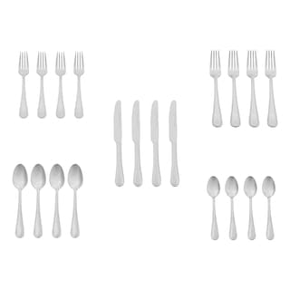 Foto 5 | Foto 5 | Juego De Cubiertos Amazon Basics De Acero Inoxidable De 20 Piezas - Venta Internacional.