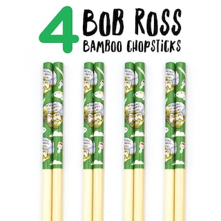 Foto 2 | Foto 2 | Juego De Palillos Gamago Bob Ross Bamboo 4 Pares 23 5 Cm - Venta Internacional.
