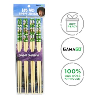 Foto 7 | Foto 7 | Juego De Palillos Gamago Bob Ross Bamboo 4 Pares 23 5 Cm - Venta Internacional.