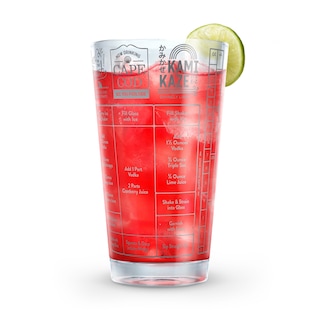 Foto 2 | Foto 2 | Vaso con Recetas de Cóctel para Vodka Genuine Fred Good Measure 16 Onzas - Venta Internacional
