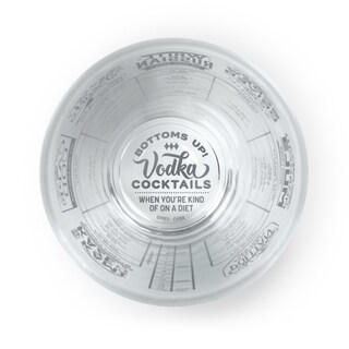 Foto 6 | Foto 6 | Vaso con Recetas de Cóctel para Vodka Genuine Fred Good Measure 16 Onzas - Venta Internacional