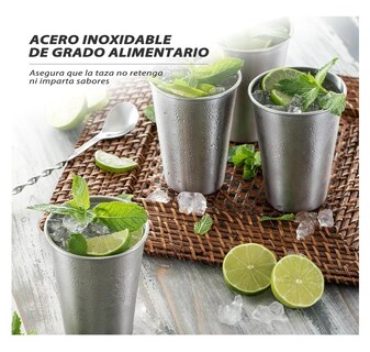 Foto 4 | Foto 4 | Vasos Acero Inoxidable 500 Ml Para Cerveza 6 Pzs, Plata