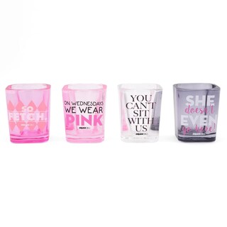 Foto 1 | Foto 1 | Minigafas De Chupito Silver Buffalo Mean Girls, Juego De 4 - Venta Internacional.