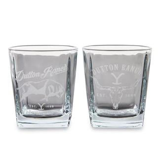 Foto 1 | Foto 1 | Gafas Mini Rocks Toynk Yellowstone Dutton Ranch 270 Ml, 2 Unidades - Venta Internacional.