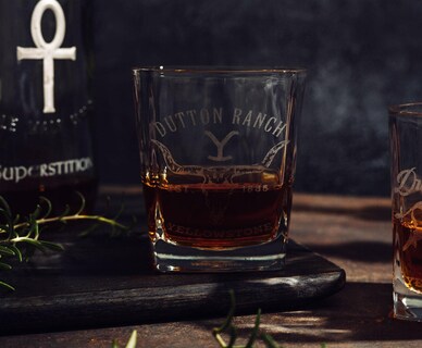 Foto 5 | Foto 5 | Gafas Mini Rocks Toynk Yellowstone Dutton Ranch 270 Ml, 2 Unidades - Venta Internacional.