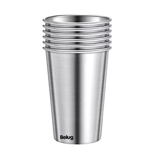 Foto 1 | Foto 1 | Vasos Acero Inoxidable 500 Ml Para Cerveza 6 Pzs, Plata Belug