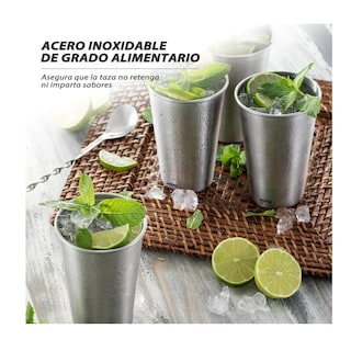Foto 4 | Foto 4 | Vasos Acero Inoxidable 500 Ml Para Cerveza 6 Pzs, Plata Belug