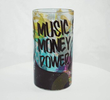 Foto 4 | Foto 4 | Jarra De Cerveza Just Funky Empire Music Money Power  Cristal De 473 Ml - Venta Internacional.