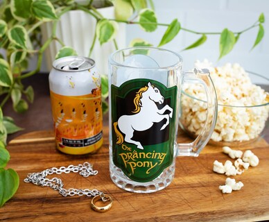 Foto 3 | Foto 3 | Taza De Cristal Silver Buffalo The Lord Of The Rings, 480 Ml - Venta Internacional.
