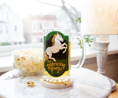 Foto 5 | Foto 5 | Taza De Cristal Silver Buffalo The Lord Of The Rings, 480 Ml - Venta Internacional.