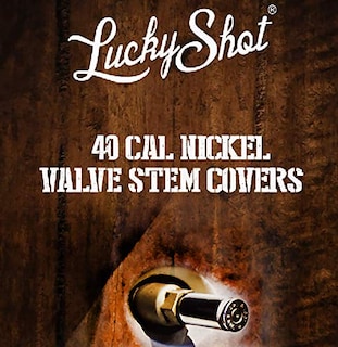 Foto 6 | Foto 6 | Juego De 4 Carcasas Con Tapa Para Neumáticos Con Vástago De Válvula Lucky Shot, Calibre .40 - Venta Internacional.