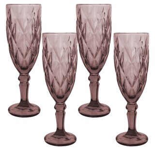 Foto 1 | Foto 1 | Copas de Vidrio Vittori Púrpura Cristal 24 Piezas