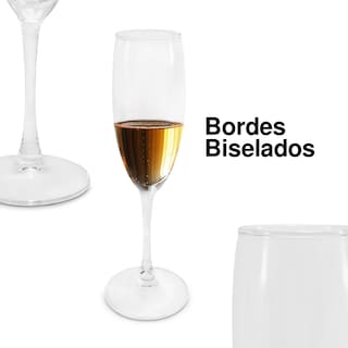 Foto 5 | Foto 5 | Juego De 6 Copas De Champagne 200 Ml