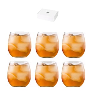 Foto 1 | Foto 1 | 6 Vasos Vidrio Grueso Moderno Premium 500ml Eo Safe Imports Esi-20721 Transparente