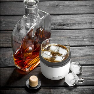 Foto 7 | Foto 7 | Vaso de Whisky Asobu con Aislamiento de Acero Inoxidable 310 Ml Blanco - Venta Internacional