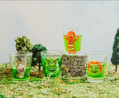 Foto 3 | Foto 3 | Set de Minivasos Whisky Shrek Characters 60 Ml 4 Unidades - Venta Internacional