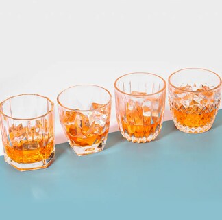 Foto 4 | Foto 4 | Juego Xtellar De 6 Vasos De Vidrio Para Whisky Café Cerveza Vasos