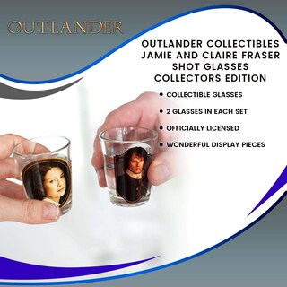 Foto 7 | Foto 7 | Gafas De Chupito Surreal Entertainment Outlander Jamie & Claire - Venta Internacional.