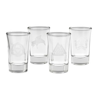 Foto 2 | Foto 2 | Set De Gafas De Chupito Seven20 Vikings Symbols  45 Ml  Paquete De 4 - Venta Internacional.