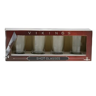 Foto 4 | Foto 4 | Set De Gafas De Chupito Seven20 Vikings Symbols  45 Ml  Paquete De 4 - Venta Internacional.