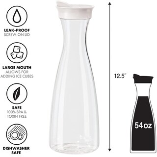 Foto 2 | Foto 2 | Jarra De Plastico Tapa Blanca  Oggi