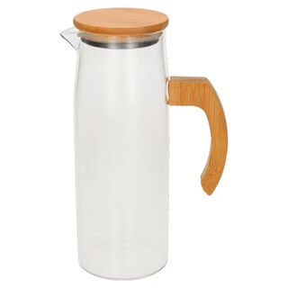 Foto 1 | Foto 1 | Jarra de Vidrio Storyland con Tapa y Asa de Bambú de 1200 ml