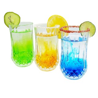 Foto 6 | Foto 6 | Set de Vasos de Cristal CHIC FANTASY SWG2024 color Transparente 6 Piezas
