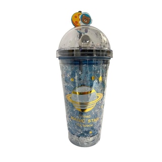 Foto 1 | Foto 1 | Vaso Botella De Agua Infantil De Plástico Oso Con Led Azul Oscuro