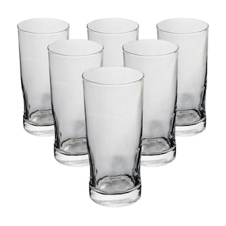 Foto 1 | Foto 1 | Set De 6 Vasos Transparentes – Perfectos Para Bebidas Con Estilo
