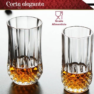 Foto 5 | Foto 5 | Vasos Bar|275 Ml|cristal|elegantes|6 Unidades