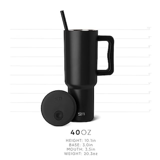 Foto 6 | Foto 6 | Venta Internacional - Vaso Simple Modern Trek con Asa y Tapa con Pajita 1183 ml