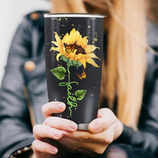 Foto 3 | Foto 3 | Taza Jekeno Sunflower De 600 Ml Con Aislamiento De Acero Inoxidable - Venta Internacional.