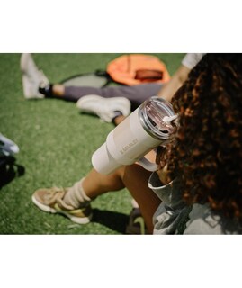 Foto 6 | Foto 6 | Vaso Stanley Quencher Protour Flip Straw 1.2 L Acero Inoxidable Negro - Venta Internacional