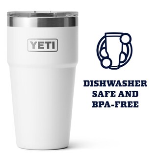 Foto 3 | Foto 3 | Pinta Reutilizable Para Fiestas Yeti Rambler, Apilable, Color Blanco - Venta Internacional.