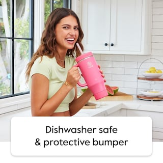 Foto 4 | Foto 4 | Vaso Takeya De Acero Inoxidable De 1,2 L Con Tapa, 2 Pajitas Y Asa - Venta Internacional.