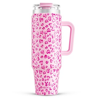 Foto 1 | Foto 1 | Vaso Meoky 1183 Ml Con Mango Y Pajita De Acero Inoxidable - Venta Internacional.