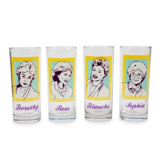 Foto 1 | Foto 1 | Vasos Silver Buffalo The Golden Girls, 300 Ml, Juego De 4 - Venta Internacional.