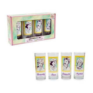 Foto 2 | Foto 2 | Vasos Silver Buffalo The Golden Girls, 300 Ml, Juego De 4 - Venta Internacional.