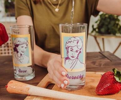 Foto 5 | Foto 5 | Vasos Silver Buffalo The Golden Girls, 300 Ml, Juego De 4 - Venta Internacional.