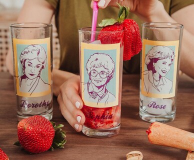 Foto 6 | Foto 6 | Vasos Silver Buffalo The Golden Girls, 300 Ml, Juego De 4 - Venta Internacional.