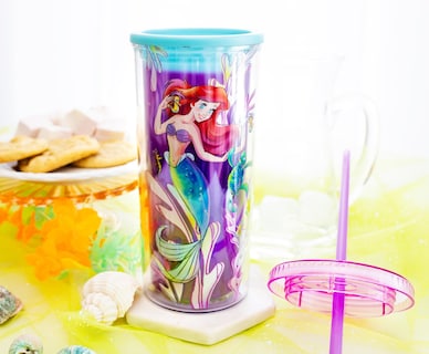 Foto 6 | Foto 6 | Vaso De Viaje Plateado Buffalo Disney La Sirenita - Venta Internacional.