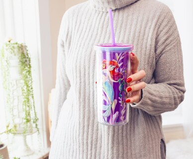 Foto 7 | Foto 7 | Vaso De Viaje Plateado Buffalo Disney La Sirenita - Venta Internacional.