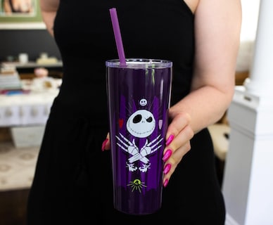 Foto 4 | Foto 4 | Vaso De Viaje Plateado Buffalo Disney Nightmare Before Christmas - Venta Internacional.