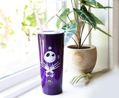 Foto 6 | Foto 6 | Vaso De Viaje Plateado Buffalo Disney Nightmare Before Christmas - Venta Internacional.
