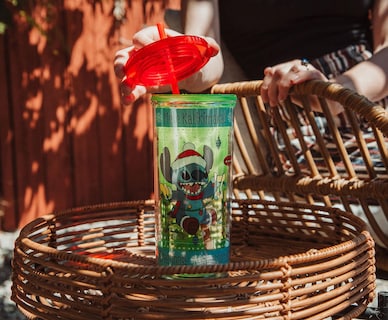 Foto 7 | Foto 7 | Vaso Plateado Buffalo Disney Lilo & Stitch De 600 Ml Con Pajita - Venta Internacional.