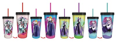 Foto 1 | Foto 1 | Vaso Plateado Buffalo Disney Villains Devious Group, 700 Ml, Paquete De 4 - Venta Internacional.
