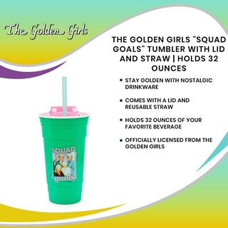 Foto 7 | Foto 7 | Vaso De Plástico Silver Buffalo Golden Girls De 32 Ml Con Tapa - Venta Internacional.