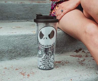Foto 6 | Foto 6 | Vaso De Viaje Plateado Buffalo Disney Nightmare Before Christmas Jack, 700 Ml - Venta Internacional.